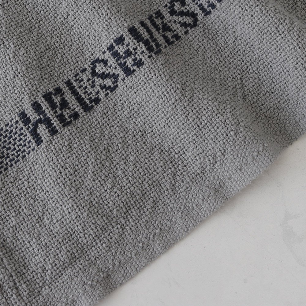 Barker Textile COTTON BLANKET HELSETEPPER（GREY） - dig-tokyo