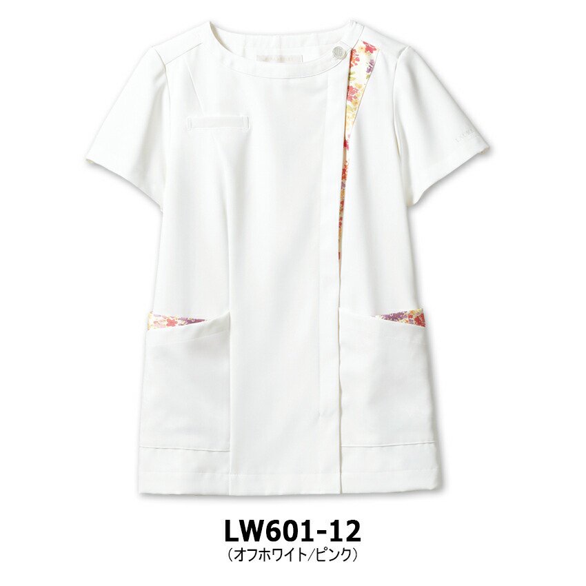 LAURA ASHLEY ナースジャケット　チュニック　白衣　LW601-22