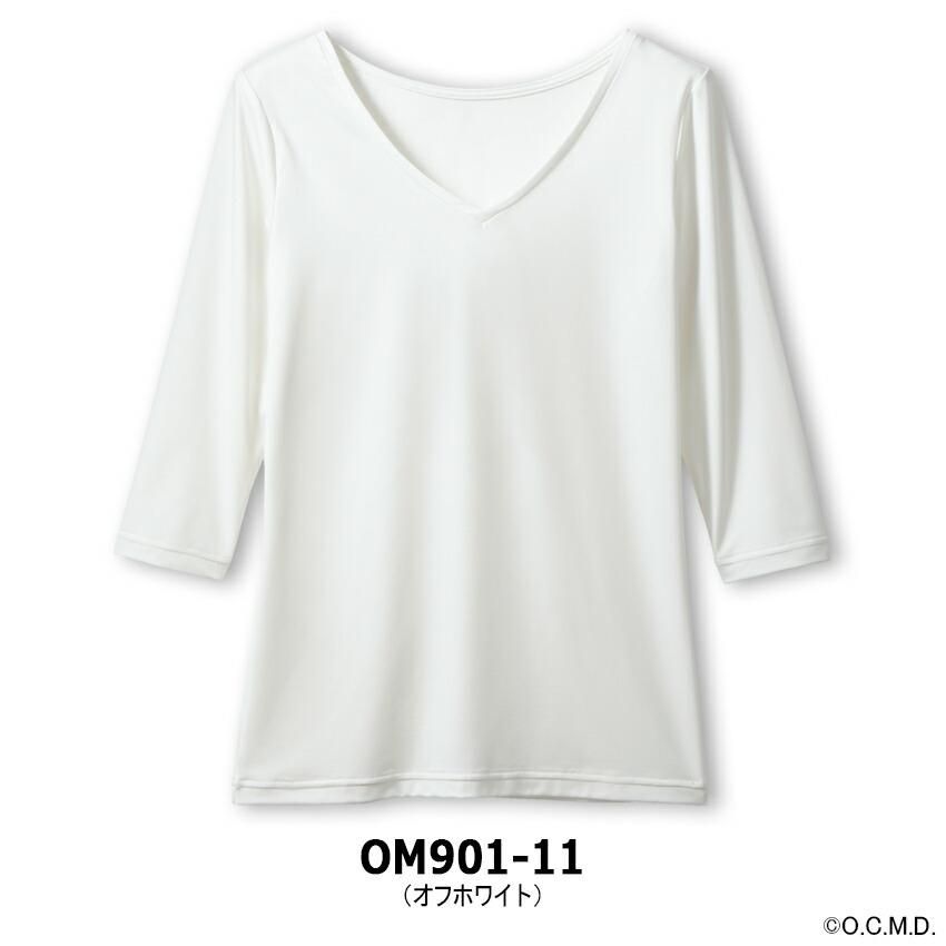 O.C.M.D. OM901 インナーTシャツ スクラブインナー レディース