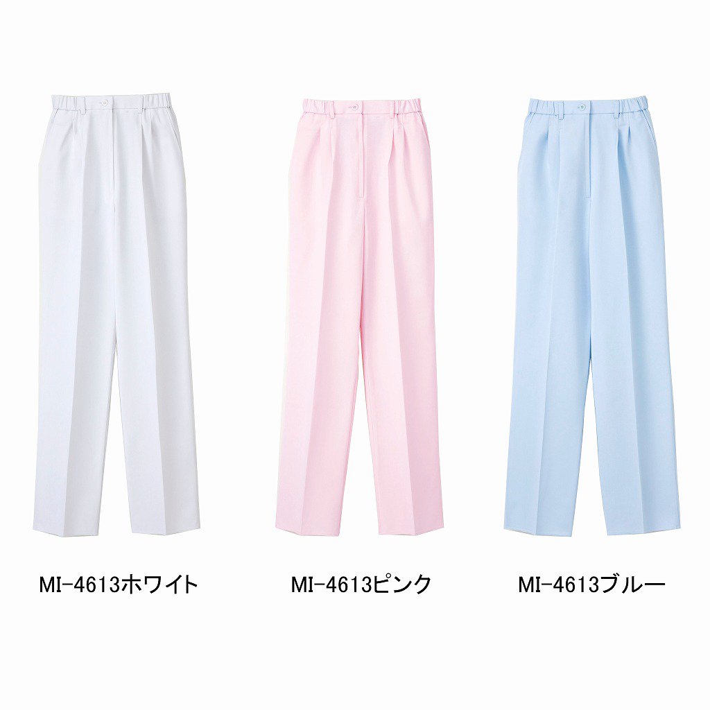 ナガイレーベン 白衣パンツ L ピンク - 介護用衣料・寝巻き