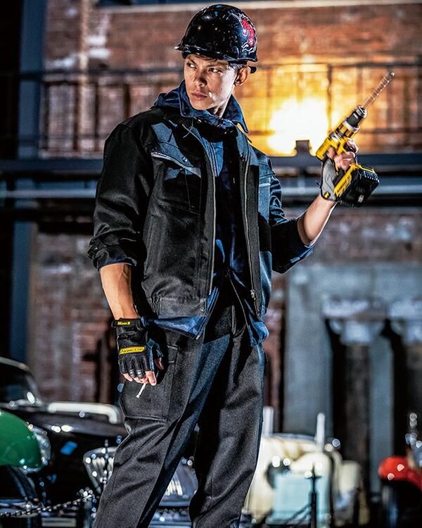 バートル BURTLE 秋冬 7073 ツータックパンツ 男女兼用 91-100