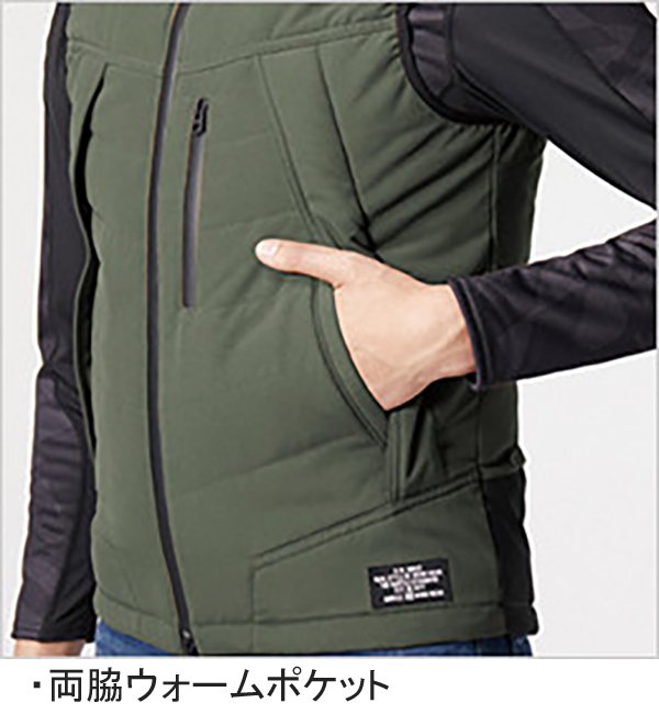 バートル BURTLE 秋冬 5274 防寒ベスト(大型フード付き)(ユニセックス) 男女兼用 S－XL 全4色 - ユニフォームジャパン