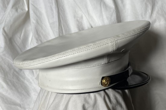 制帽] 米軍 ブルードレスキャップ 7サイズ55cm US MC海兵隊 全天候型 