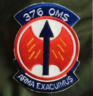 Ʒ 顼ѥå US AIR FORCE376th OMS ARMA EXACUIMUS ̤