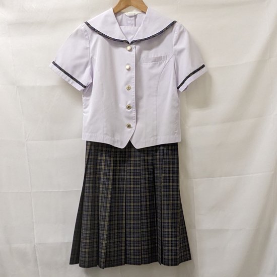 八女学院高校女子夏服上下セット - 学生服のリユースエコガク