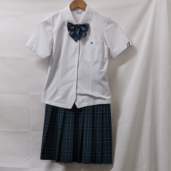 宇美商業高校女子夏服上下セット - 学生服のリユースエコガク