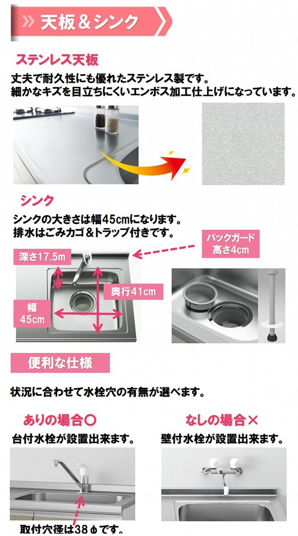 店頭受取限定価格】流し台 ガス台セット1500 扉カラーが35色選べるおしゃれなガス台付き流し台1500 ブロックキッチン1500 幅150×奥行60×高さ85(cm)  納期約3週間 配送不可商品