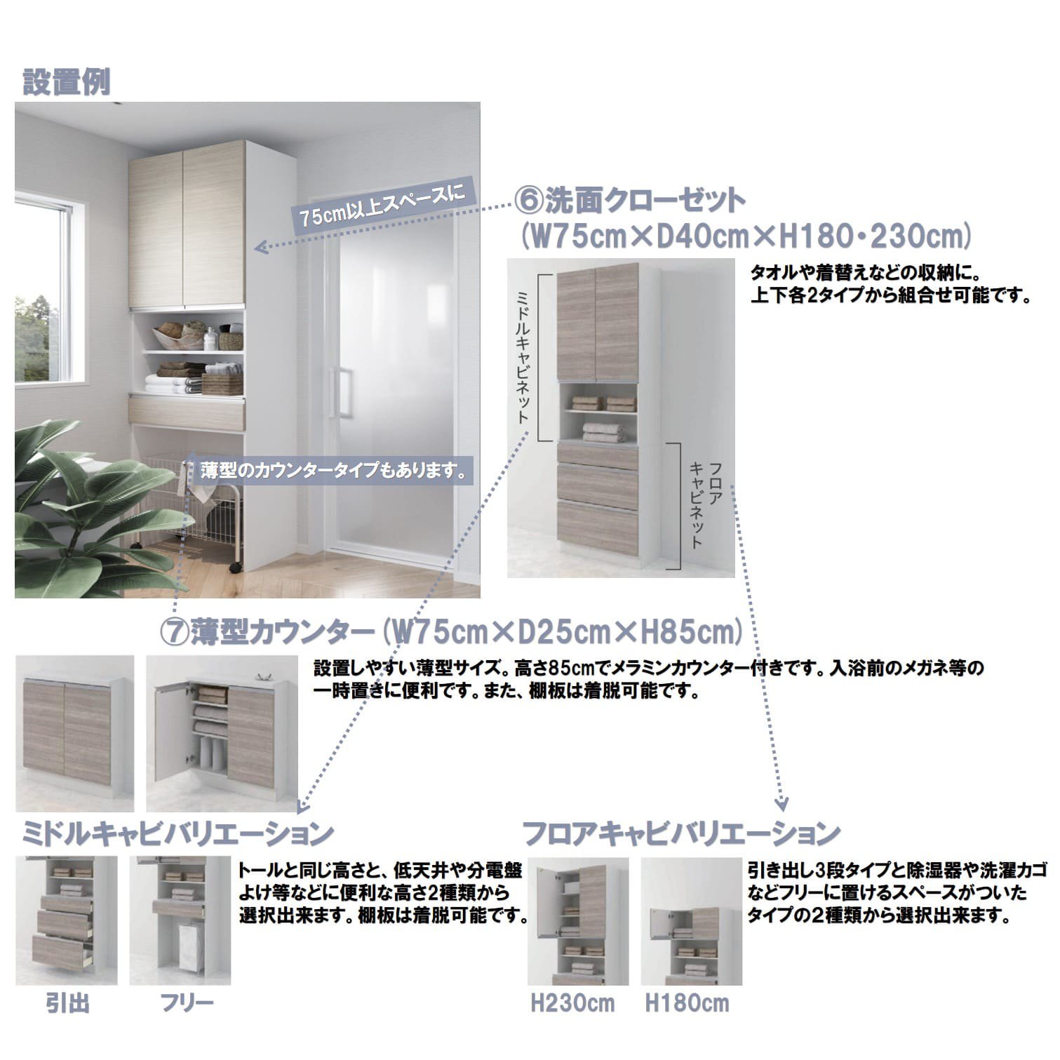 洗面台 900 三面鏡 選べる扉カラー32色 おしゃれな洗面化粧台 | ハウステック ココッシュ -  施主支給なら、やすい商店｜おしゃれな洗面台・キッチンの通販