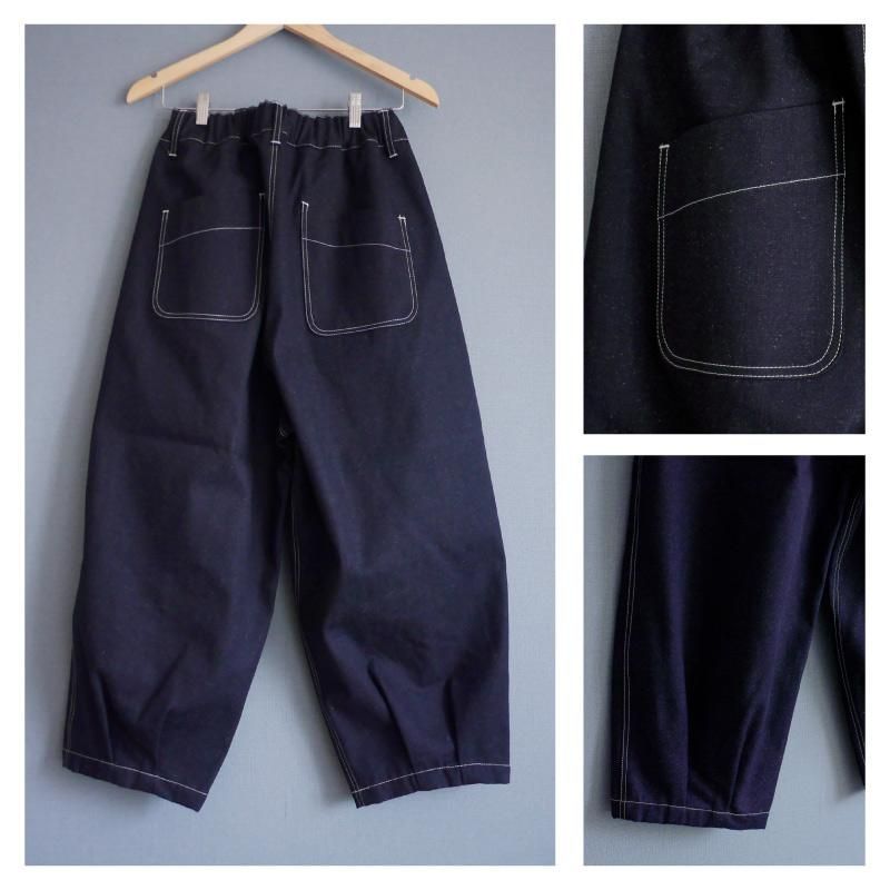 DENIM BALLOON PANTS | デニムバルーンパンツ - fu/de & WEBBER online