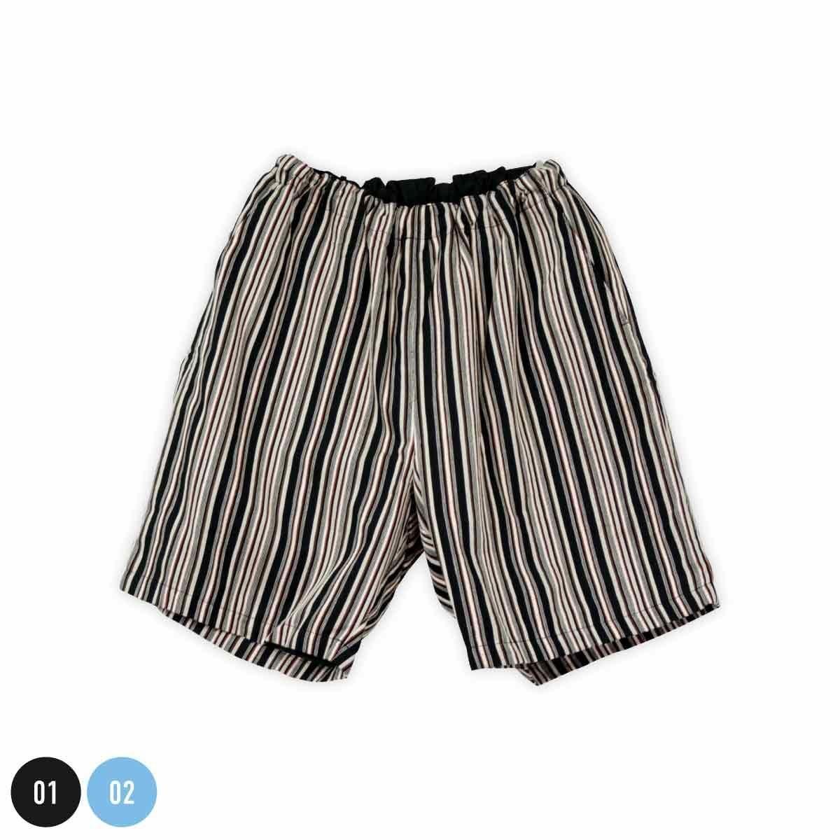 ストライプ柄 グレー ショートパンツ ストライプレースショートパンツ｜ショートパンツ｜韓国