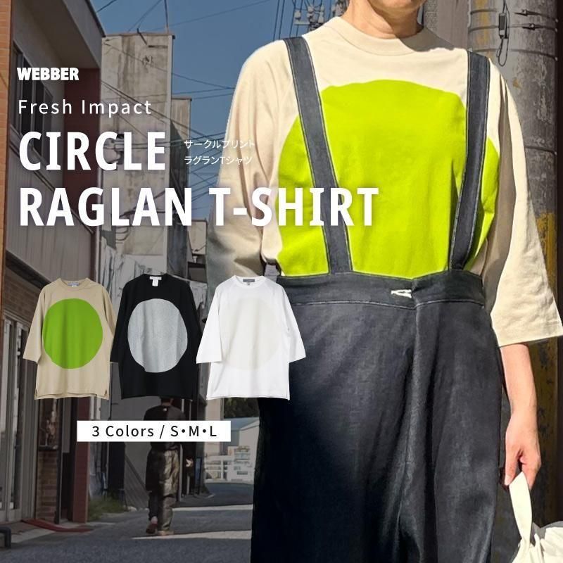 CIRCLE RAGLAN T-SHIRTץȥ饰T