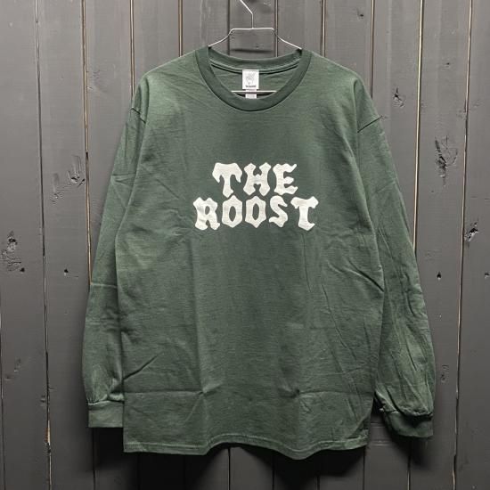 <img class='new_mark_img1' src='https://img.shop-pro.jp/img/new/icons32.gif' style='border:none;display:inline;margin:0px;padding:0px;width:auto;' />THE ROOST L/S TEE [D.Green]