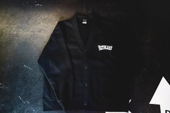 R-SWEAT CARDIGAN[BK]