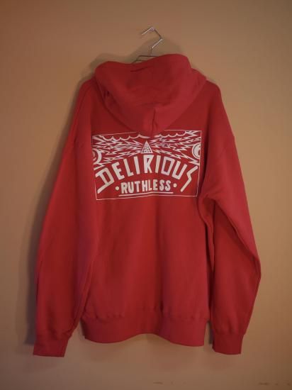 <img class='new_mark_img1' src='https://img.shop-pro.jp/img/new/icons15.gif' style='border:none;display:inline;margin:0px;padding:0px;width:auto;' />DELIRIOUS crew neck Hoodie[RED]