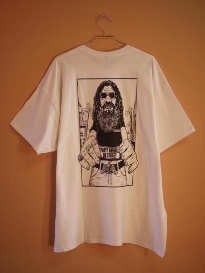 <img class='new_mark_img1' src='https://img.shop-pro.jp/img/new/icons15.gif' style='border:none;display:inline;margin:0px;padding:0px;width:auto;' />PARTY ANIMAL S/S TEE[WH]
