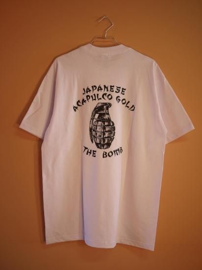 <img class='new_mark_img1' src='https://img.shop-pro.jp/img/new/icons15.gif' style='border:none;display:inline;margin:0px;padding:0px;width:auto;' />ACAPULCO GOLD S/S TEE[WH]