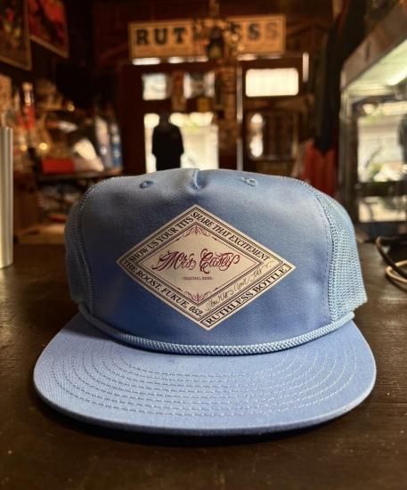 <img class='new_mark_img1' src='https://img.shop-pro.jp/img/new/icons14.gif' style='border:none;display:inline;margin:0px;padding:0px;width:auto;' />Mrs.CASEY BOTTLE Snap back cap[SAX]