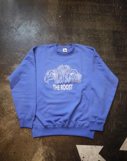 <img class='new_mark_img1' src='https://img.shop-pro.jp/img/new/icons14.gif' style='border:none;display:inline;margin:0px;padding:0px;width:auto;' />Three Wise Buzzards Crew neck sweats[Lo.Blue]