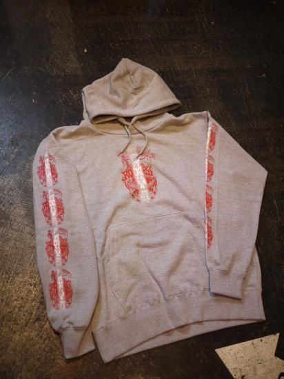 <img class='new_mark_img1' src='https://img.shop-pro.jp/img/new/icons14.gif' style='border:none;display:inline;margin:0px;padding:0px;width:auto;' />Grim Reaper hoodie[H.Gray]