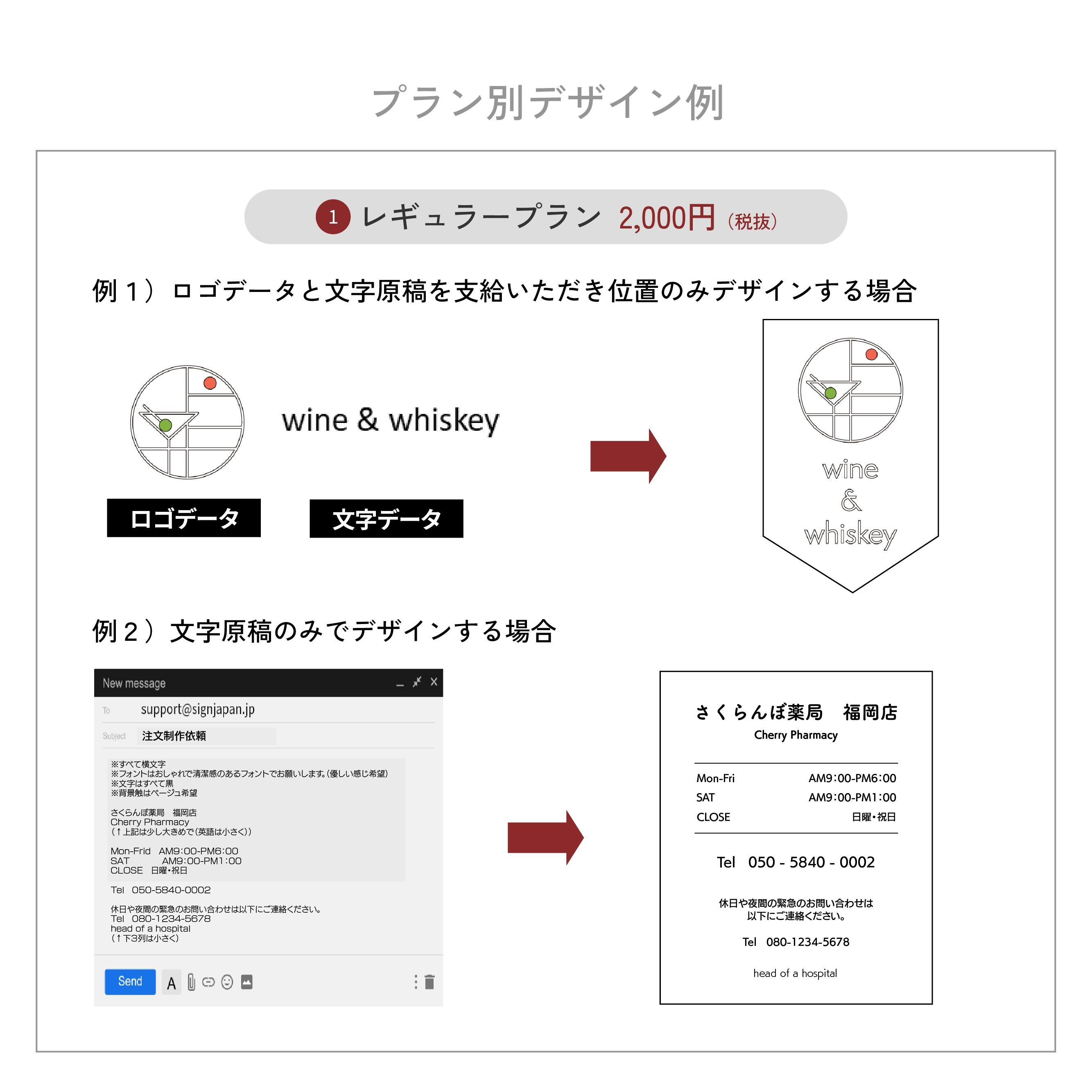 DS027 製作看板 オーダーメイド看板 透明アクリル 円形 300×300