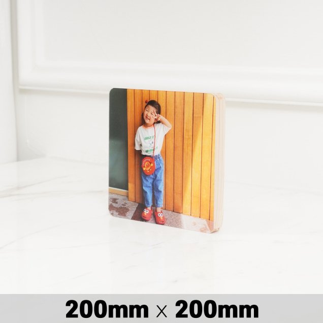 フォトパネル アートパネル 200x200 ウッドタイプ フォト 写真 印刷 プレゼント インテリア