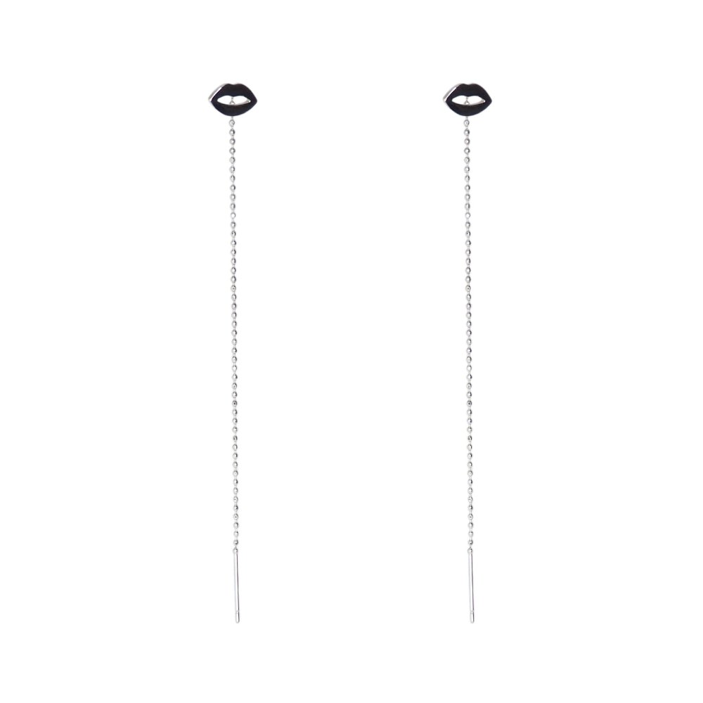 DROOLING EARRING(SILVER)