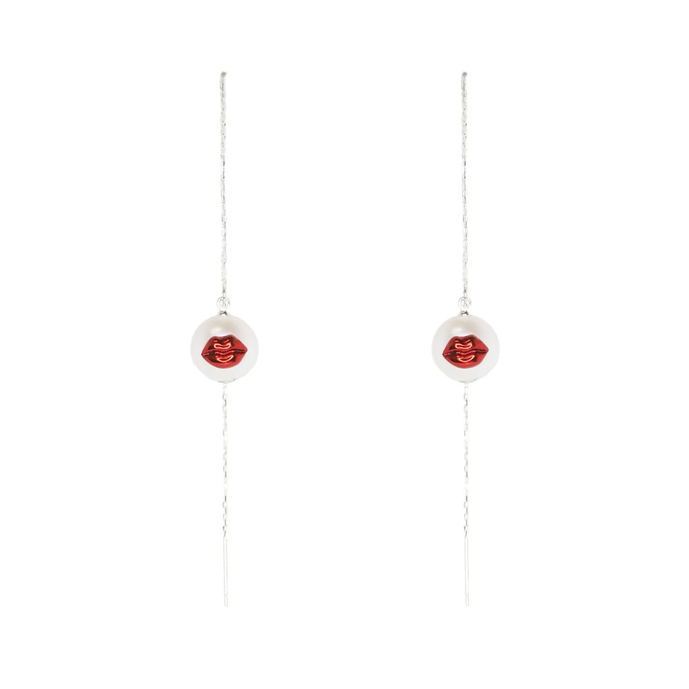 【Stock Item】pale kiss Earring(RED)
