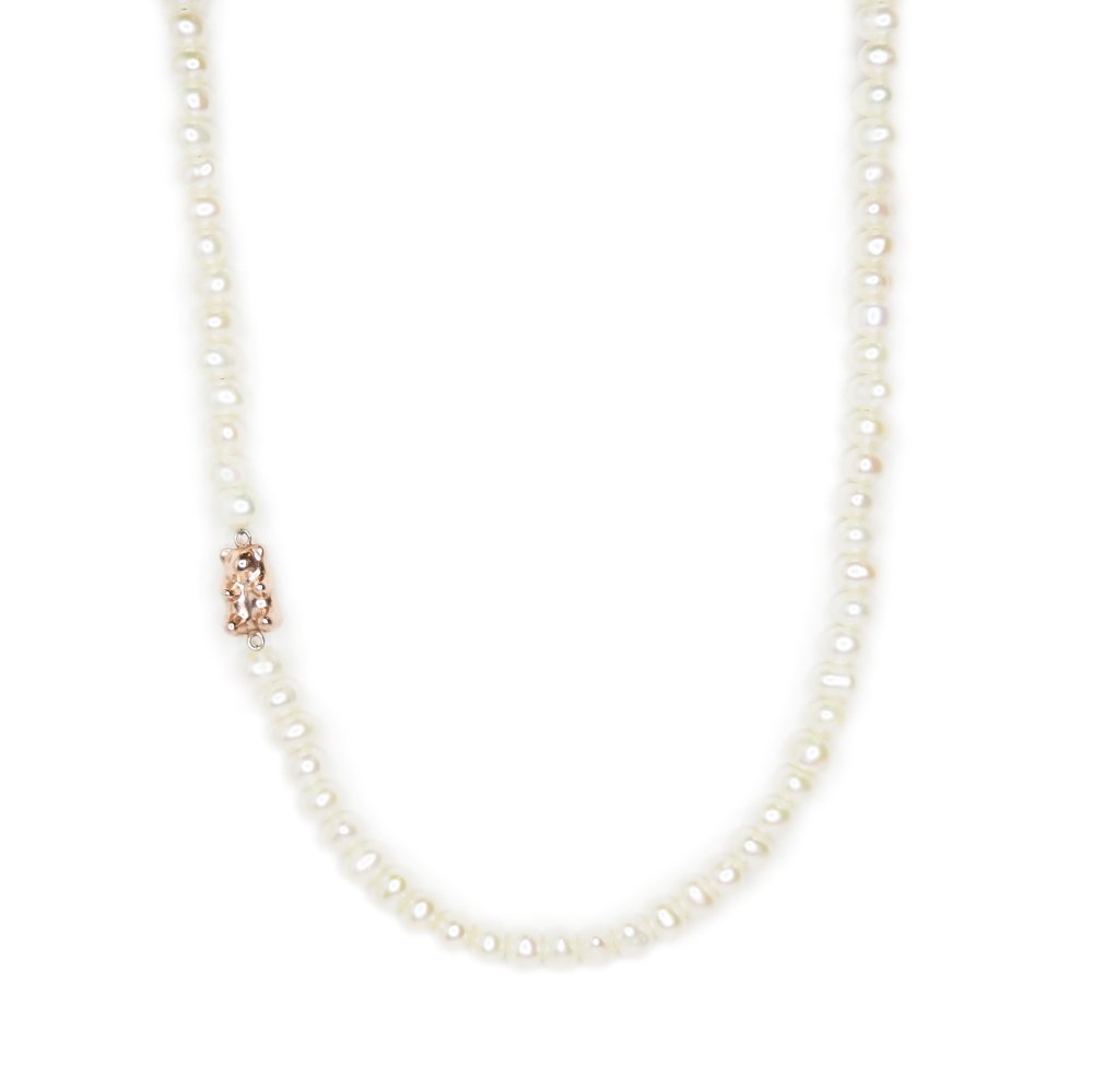 Yum and drop Necklace(BABY PINK)