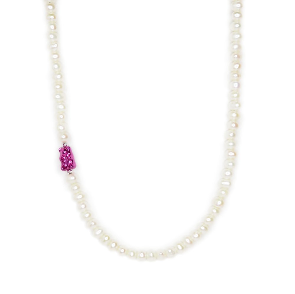Yum and drop Necklace(PINK)