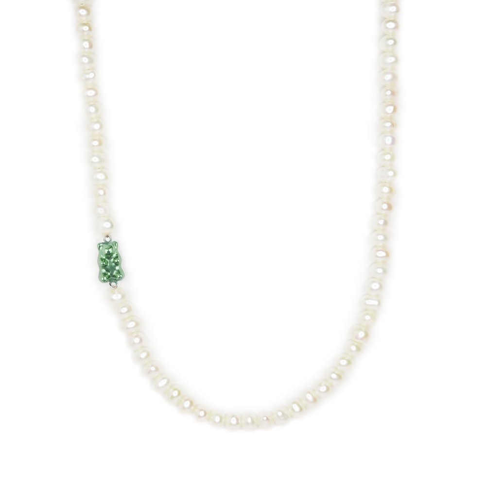 Yum and drop Necklace(LIGHT GREEN)