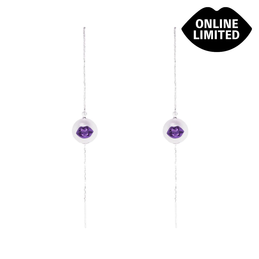 PRINCESS KISS EARRING(PURPLE)