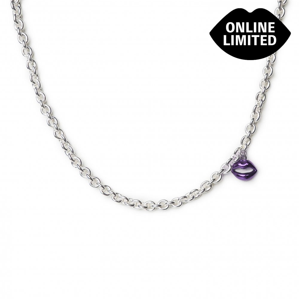 LADY ROCK NECKLACE(PURPLE)