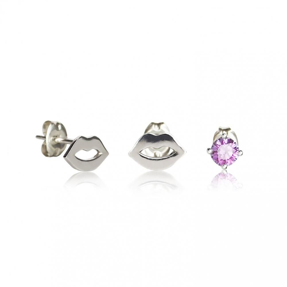 KILA KILA SET EARRING (PURPLE)