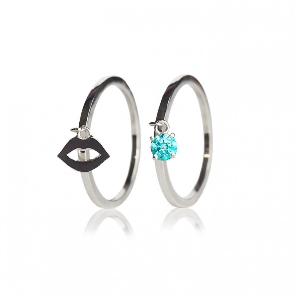 KILA KILA LIP SET RING (BLUE)