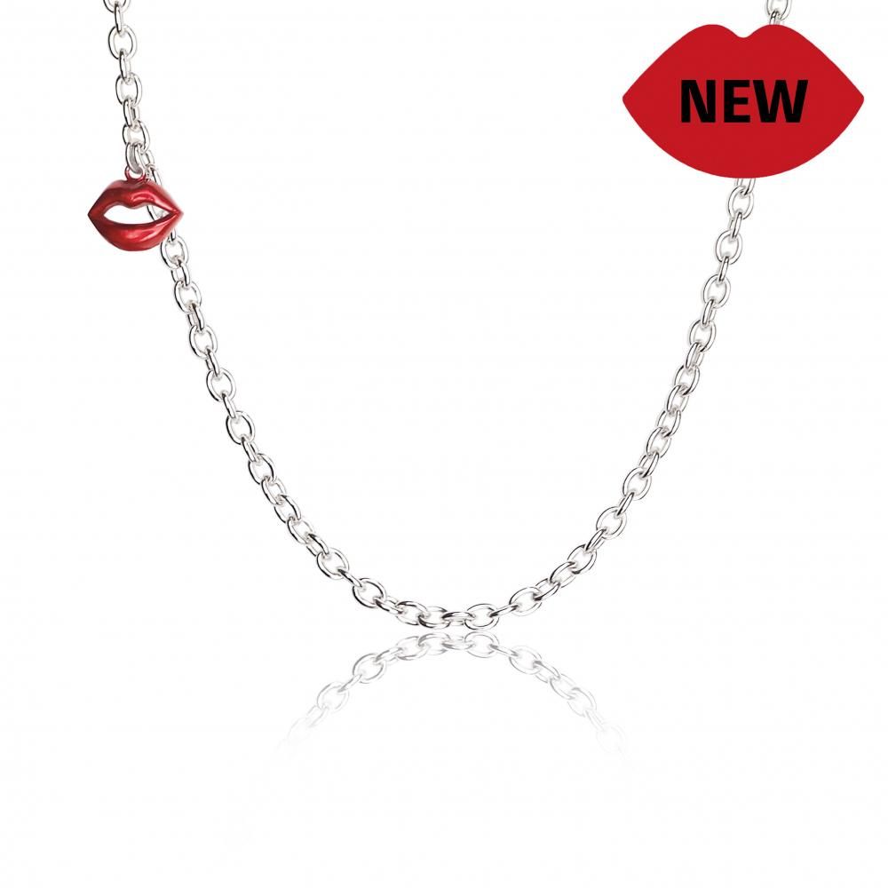 LADY ROCK NECKLACE (RED)