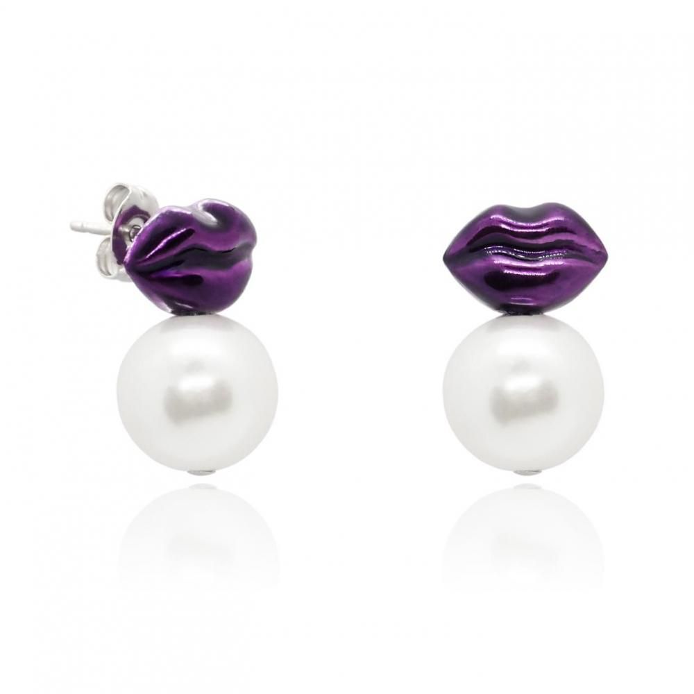 PRINCESS KISS EARRING (PURPLE)