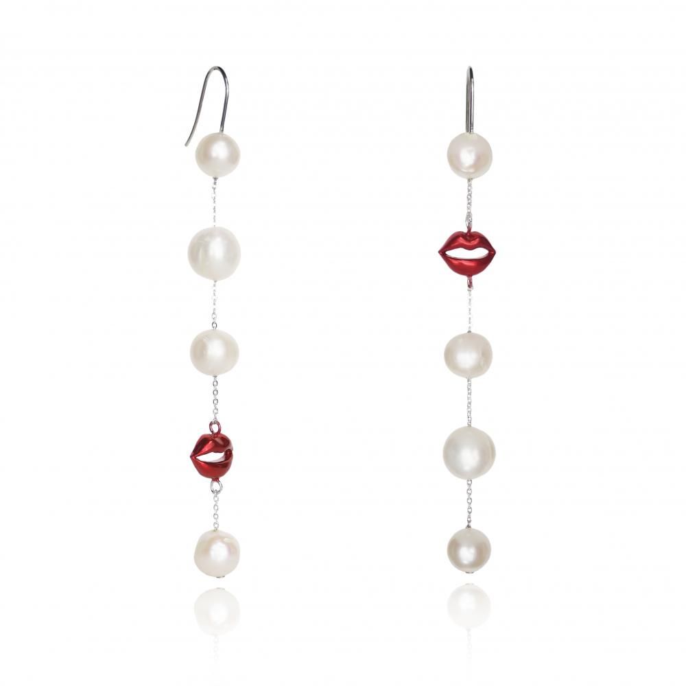 PRINCESS KISS EARRING (RED)