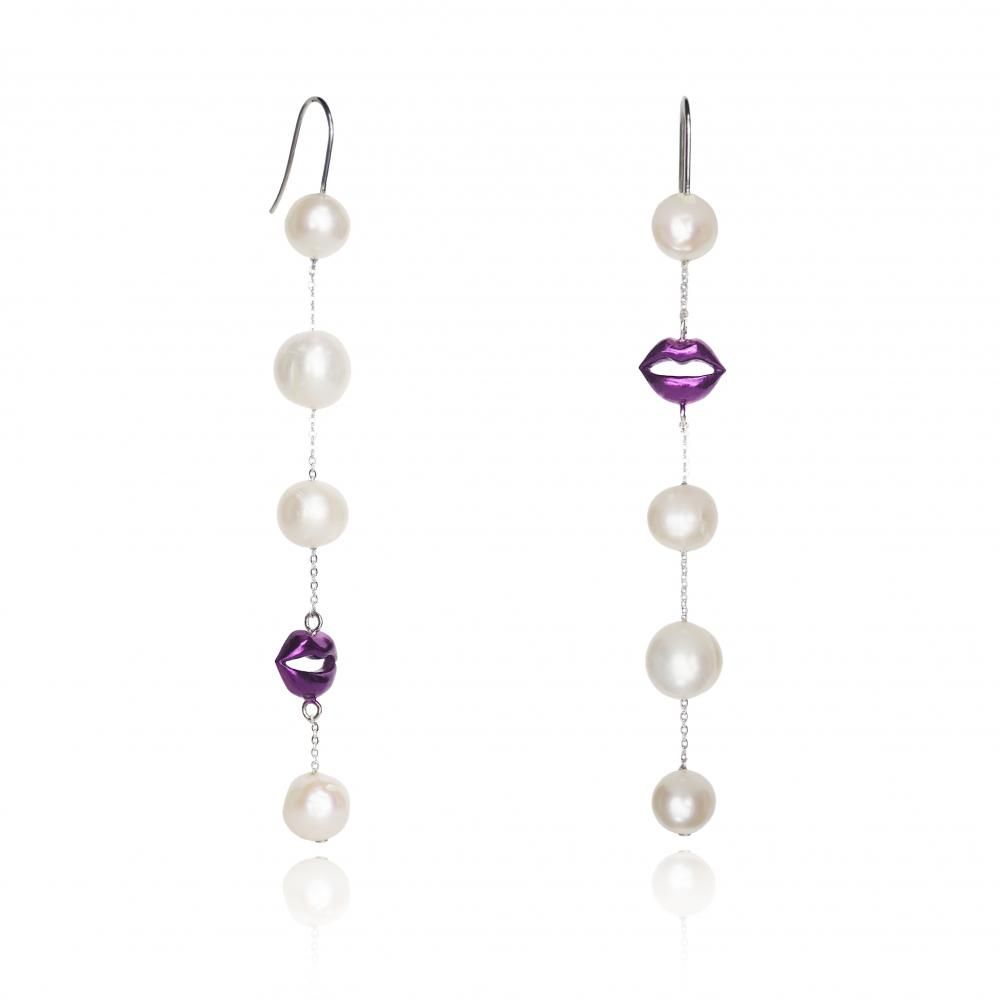 PRINCESS KISS EARRING (PURPLE)