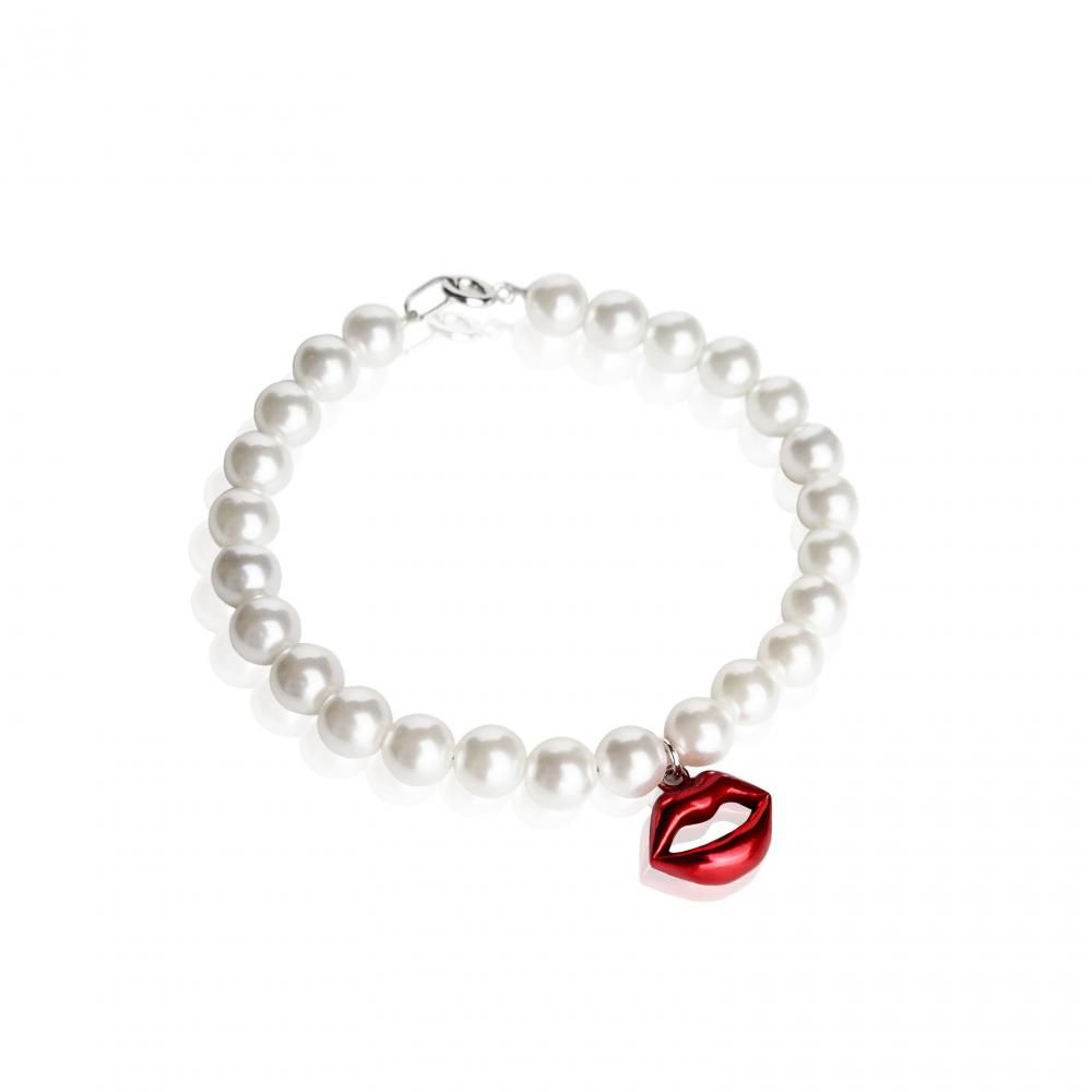 PEARLY KISS BRACELET (RED)