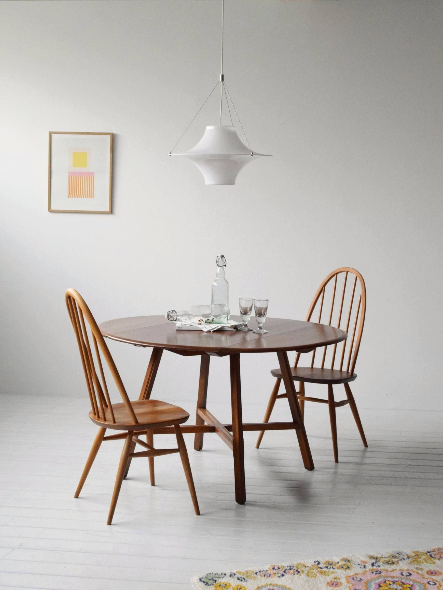 イギリス ERCOL ドロップリーフテーブル.2 ミッドセンチュリー