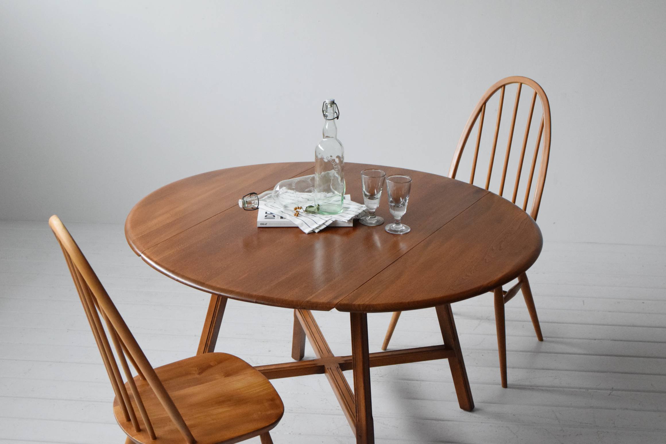 イギリス ERCOL ドロップリーフテーブル.2 ミッドセンチュリー