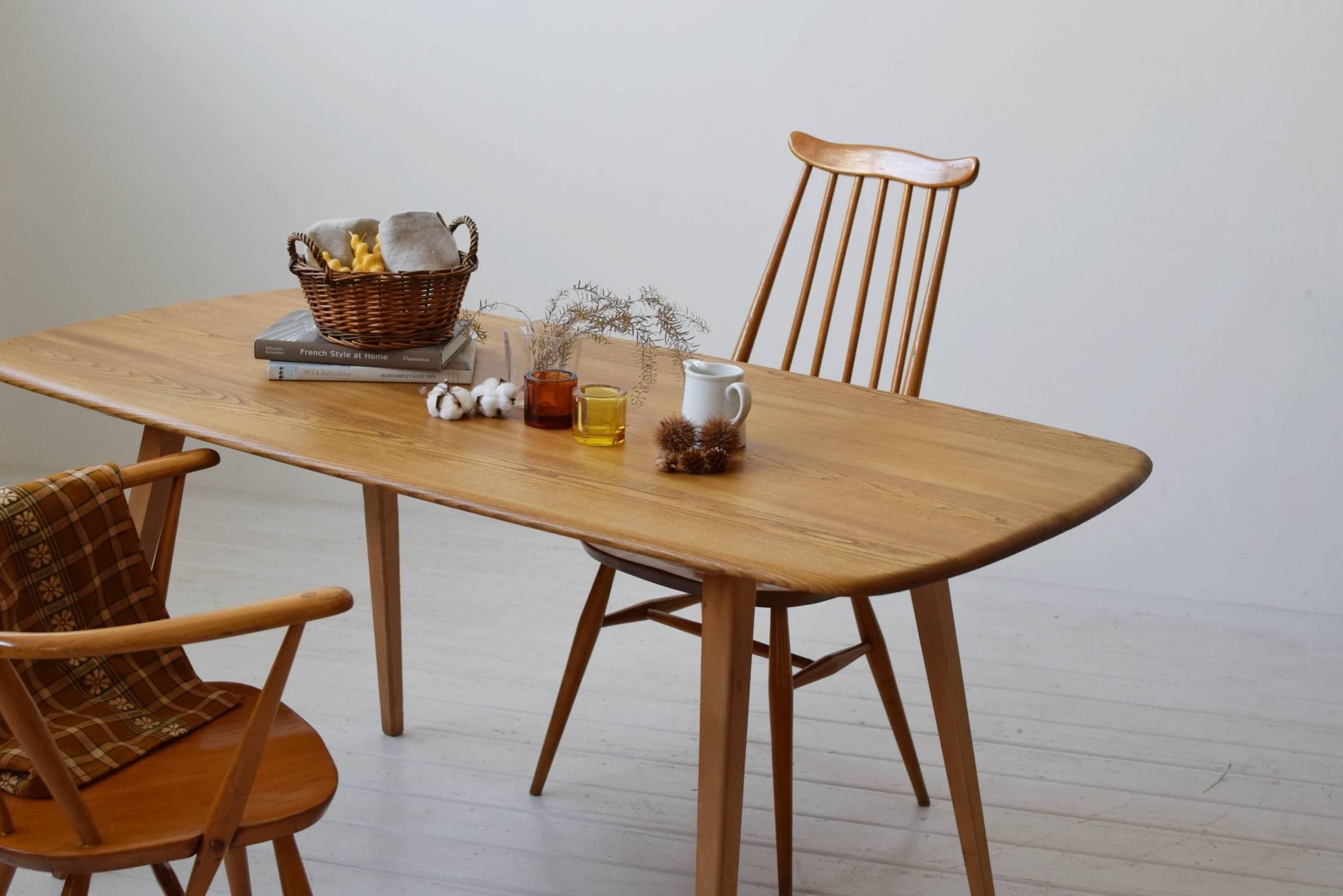 アーコール　プランクダイニングテーブル　イギリスビンテージ　ERCOL イギリス ERCOL プランクテーブル.2 ミッドセンチュリー