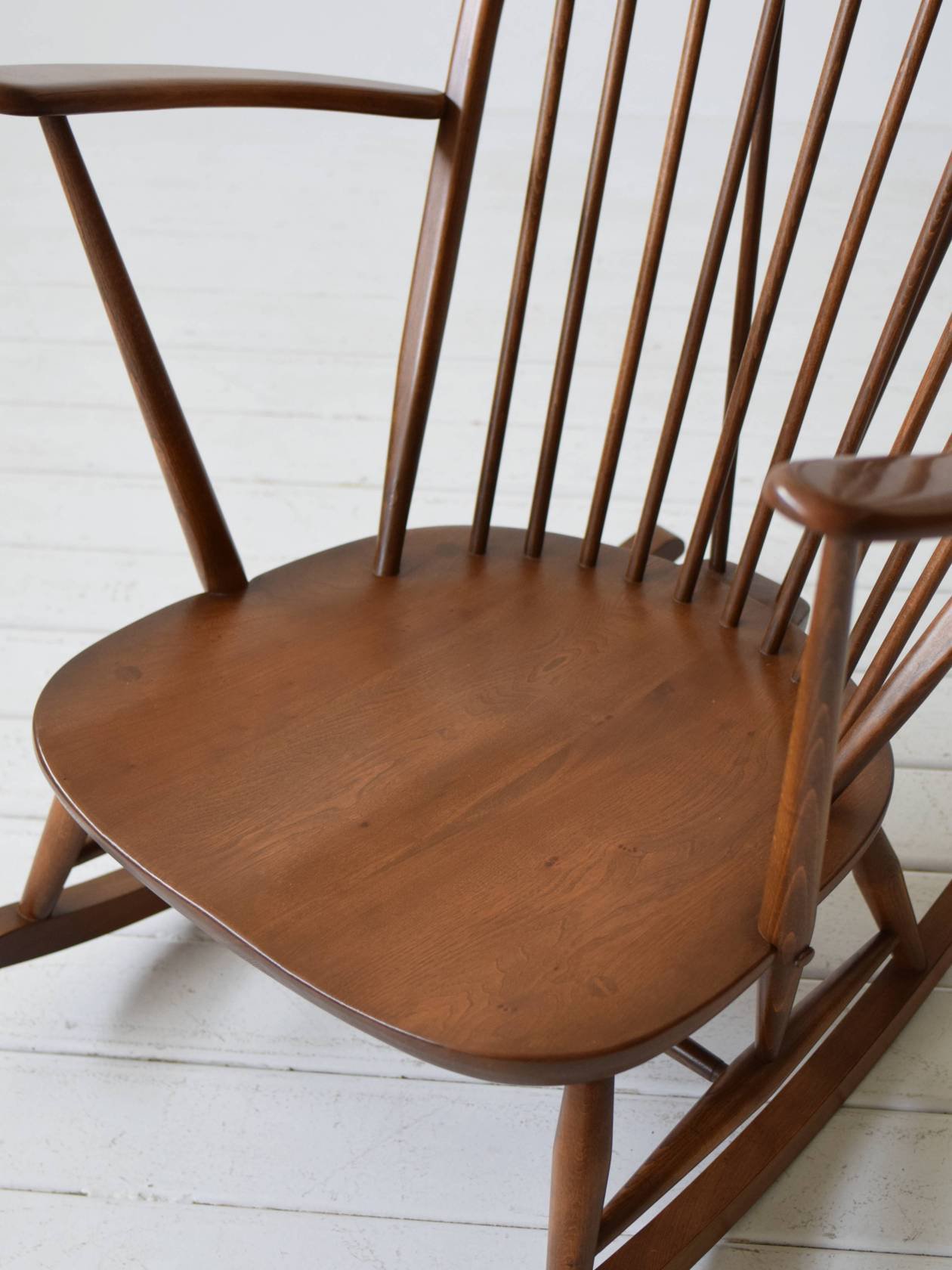 イギリスヴィンテージ ERCOL グランドファザーロッキングチェア アーコール