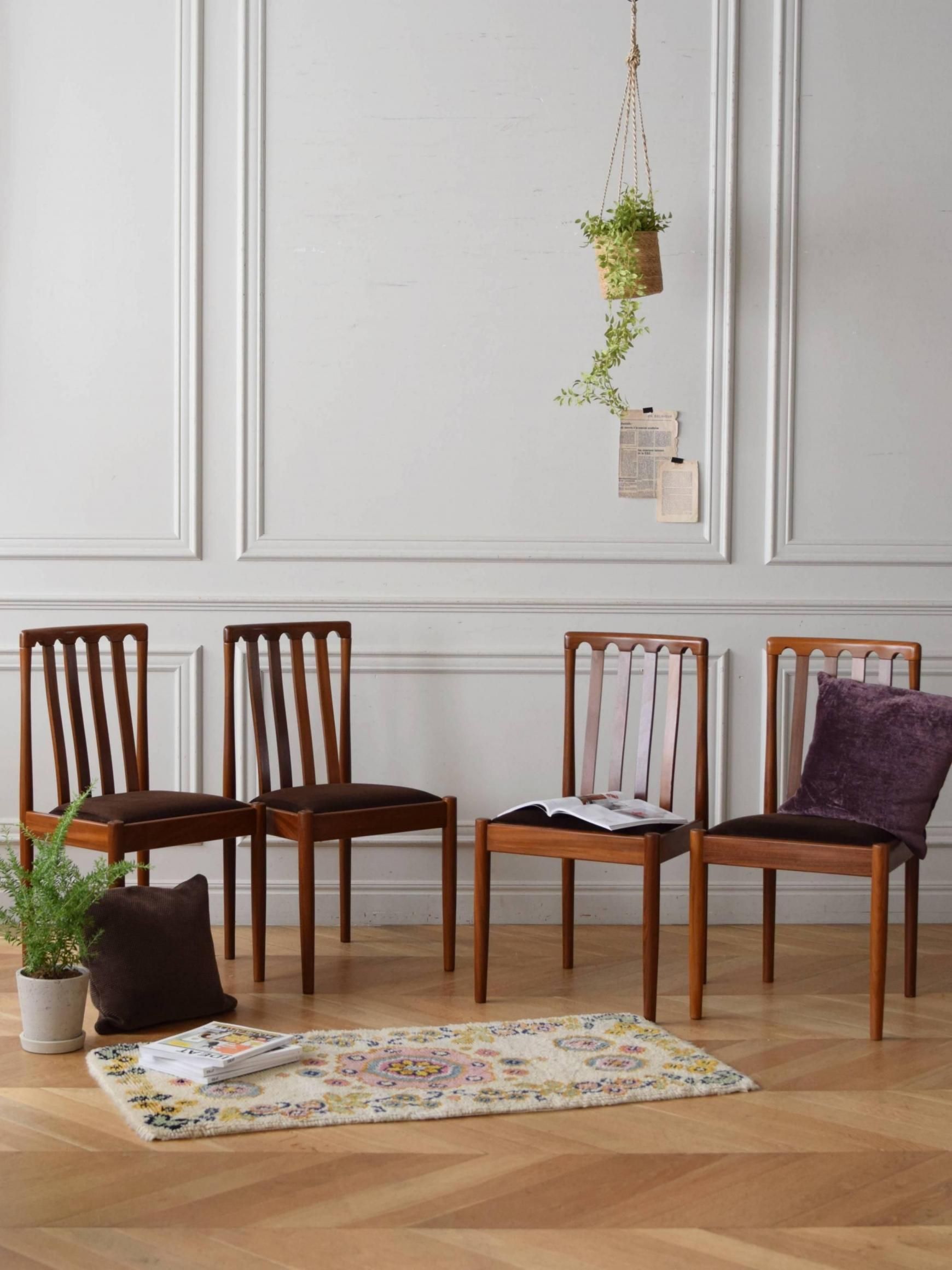 Meredew スラットバックチェア.3 イギリスヴィンテージ ミッドセンチュリー