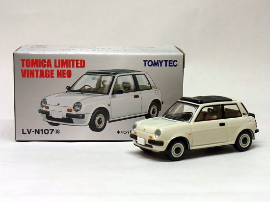 トミカリミテッドビンテージネオ 1/64 日産 Be-1 キャンバストップ 