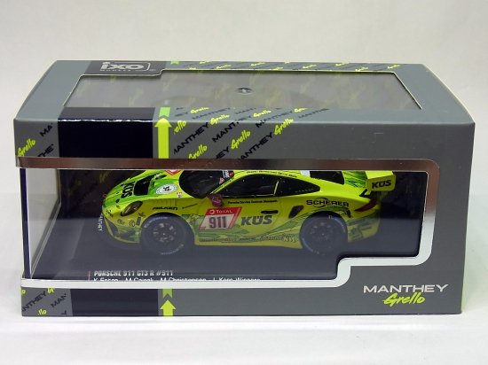 ixo 1/43 Manthey-Racing ポルシェ 911 GT3 R #911 Winner Nur24h Race 2021（ マンタイレーシング特注品） - MinicarShop LITTLE ONE