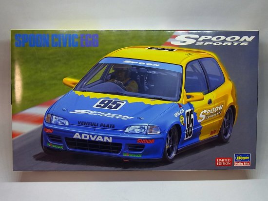 ハセガワ 1/24 スプーン シビック EG6 SPOON SPORTS特注品 - MinicarShop LITTLE ONE