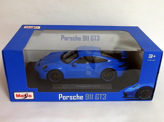 マイスト 1/18 ポルシェ 911 GT3 (992) 2022 シャークブルー