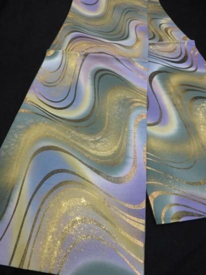 袋帯 牛首紬 石川県指定無形文化財 カジュアル 御仕立上り (3027) l-y