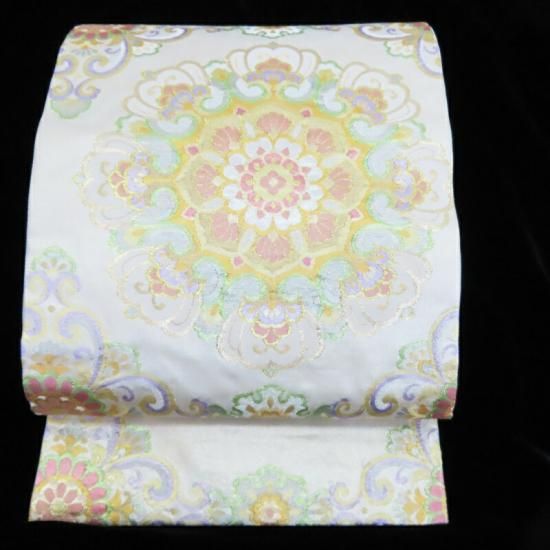 袋帯 徳田義三 大正末期 図案家 燦煌華 御仕立上り (3296)LYM - きもの